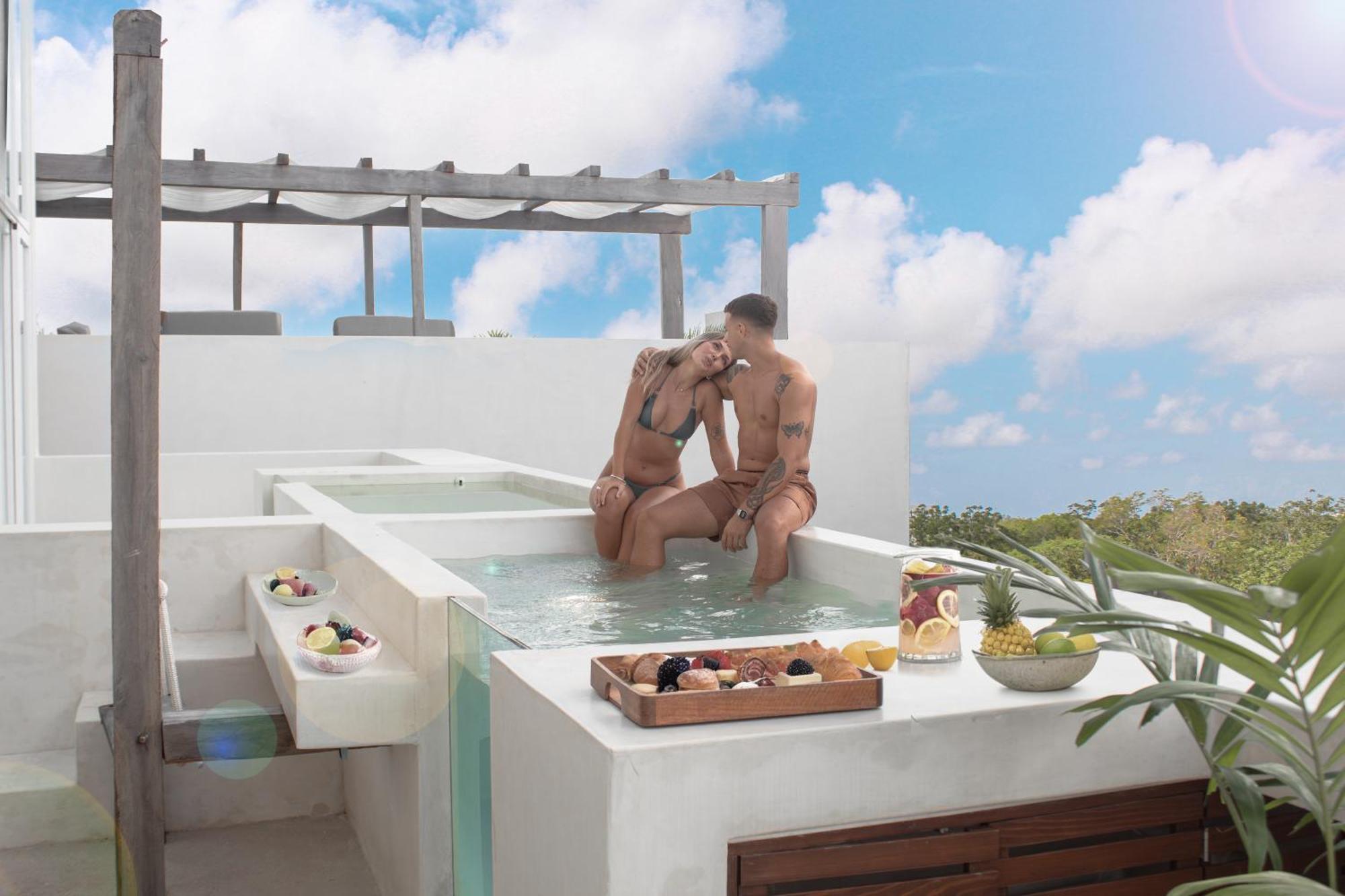 Jungle Luxe Hotell Tulum Rum bild